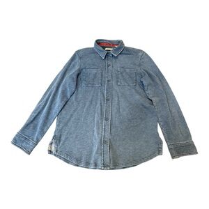 Vintage Orvis Tech Chambray Work Shirt Size M